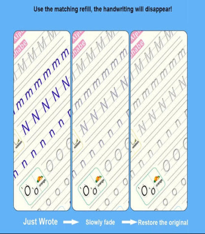 Writing Exercise Books English Groove Magic Practice Copybook Children'S Book Learning Numbers Letters Alphabet Calligraphy Gift